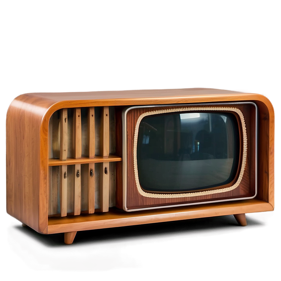 Retro Portable Tv Unit Png 05252024