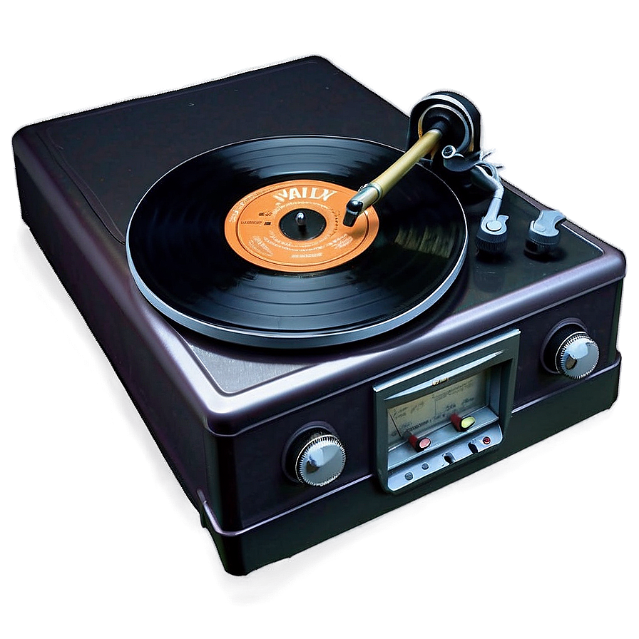 Retro Record Player Png 43