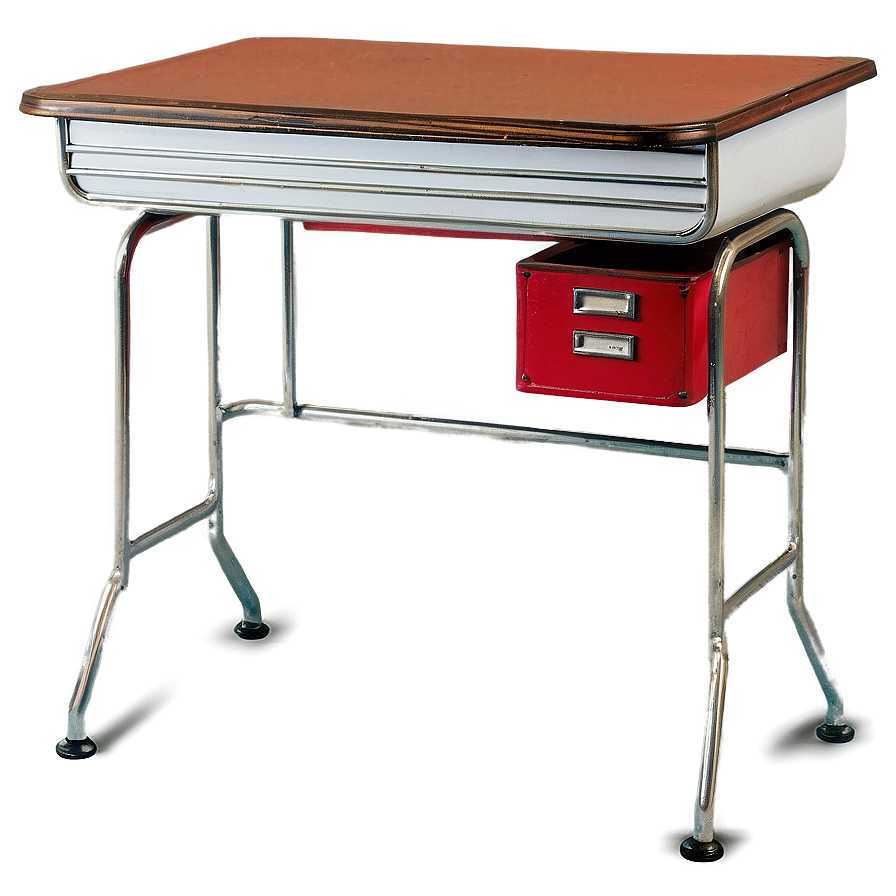 Retro School Desk Png Yal