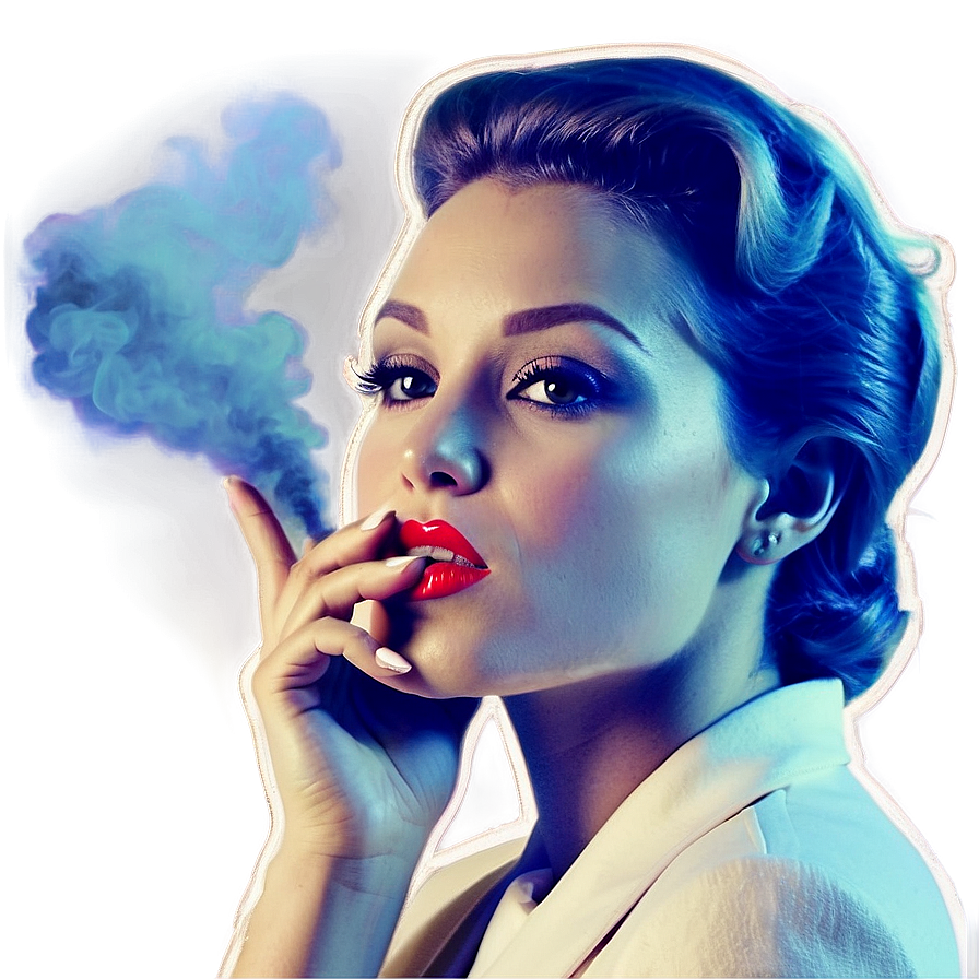 Retro Smoking Advertisement Png 38