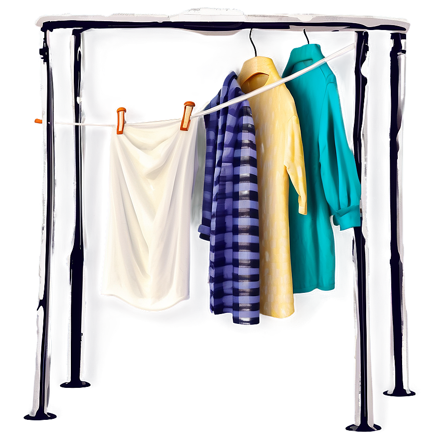 Retro Style Clothes Dryer Png Jjf79