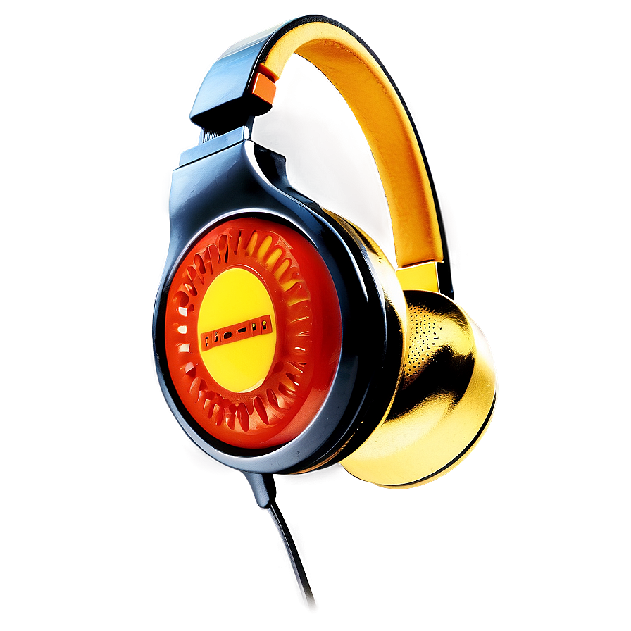 Retro Style Headphones Png 05042024