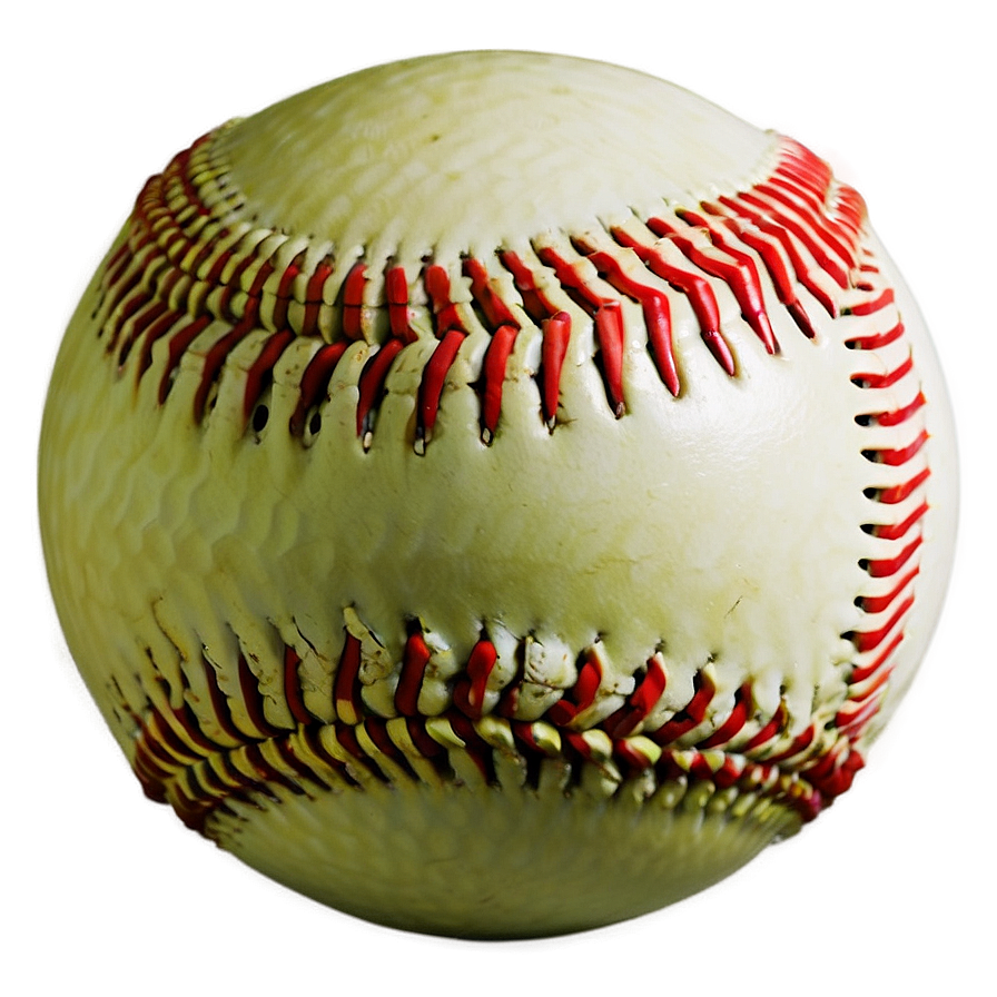 Retro-style Softball Png 06292024