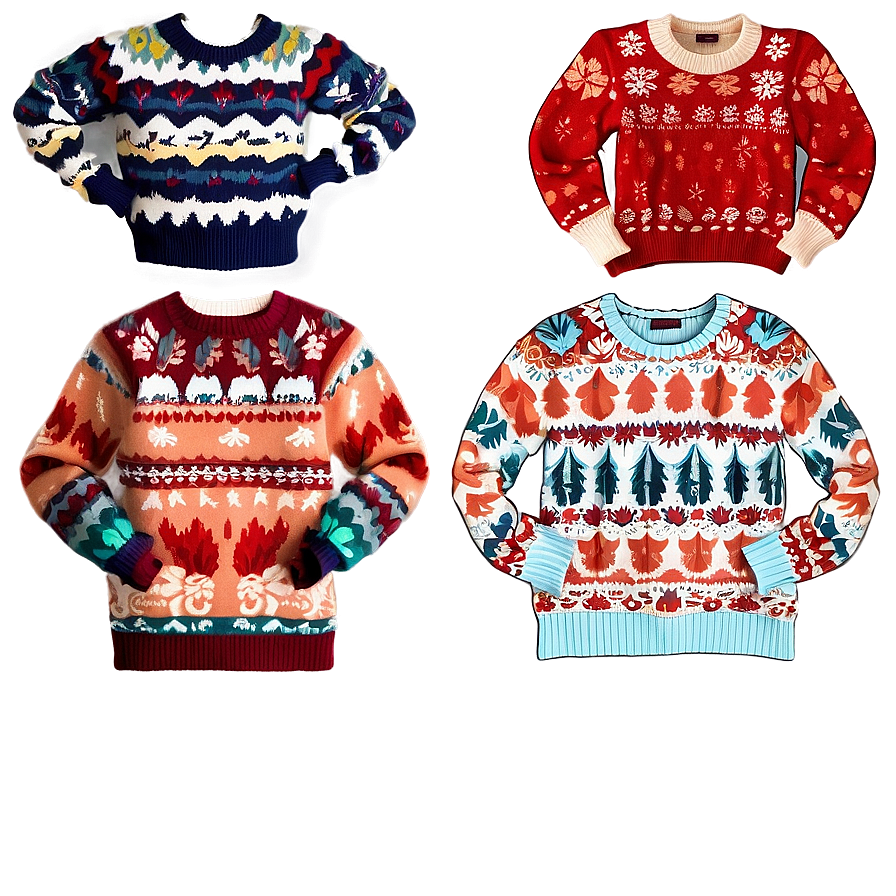 Retro Sweater Inspirations Png 63