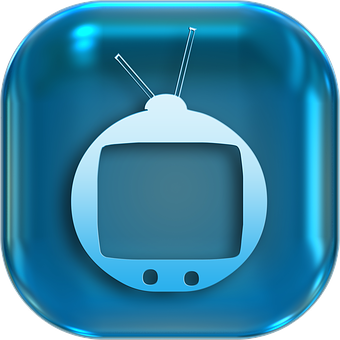 Retro T V Icon