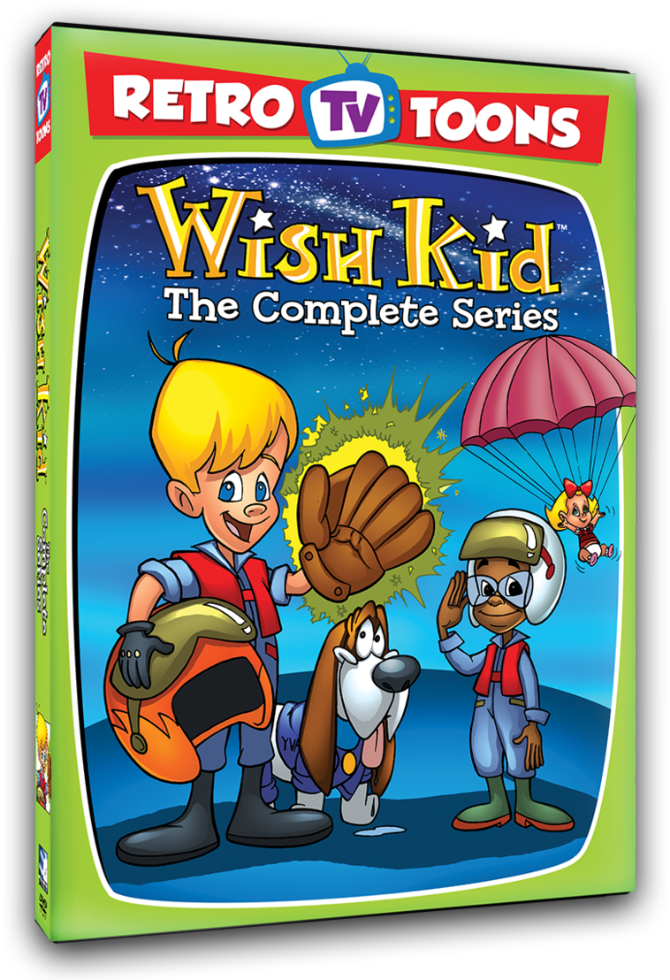 Retro T V Toons Wish Kid Complete Series D V D Cover