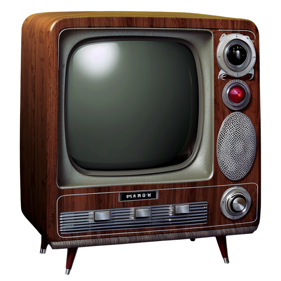 Retro Television Png 05242024