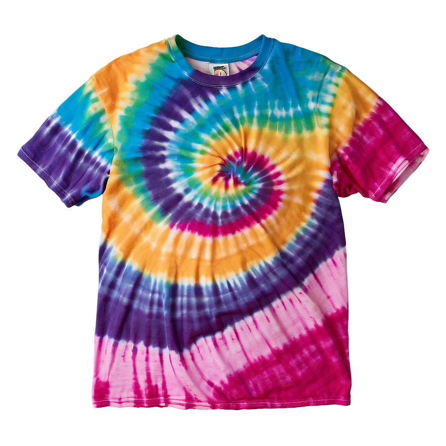 Retro Tie Dye Shirt Png Byt