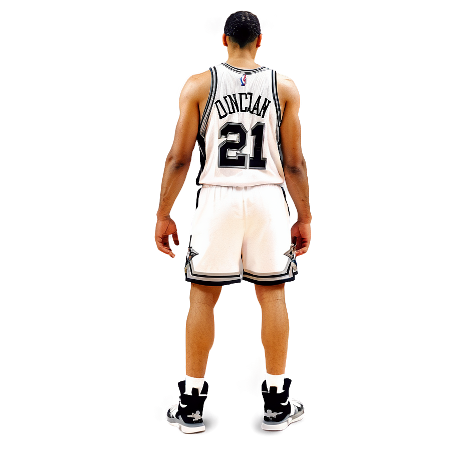 Retro Tim Duncan Spurs Png 06242024