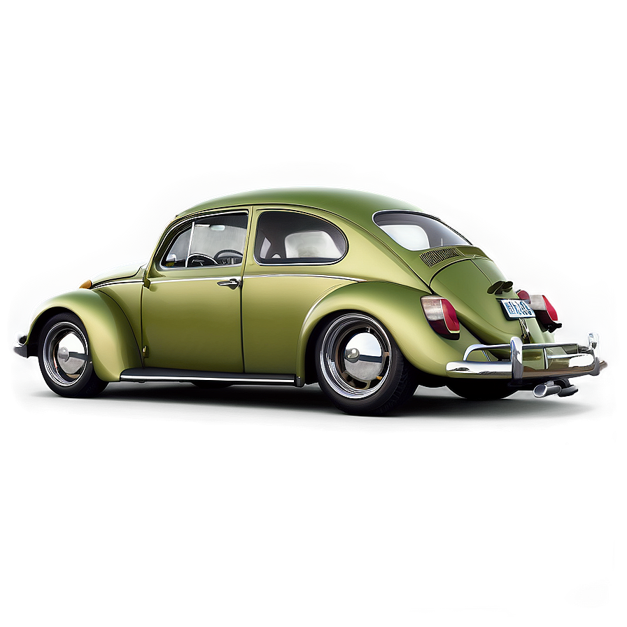 Retro Volkswagen Beetle Model Png 4