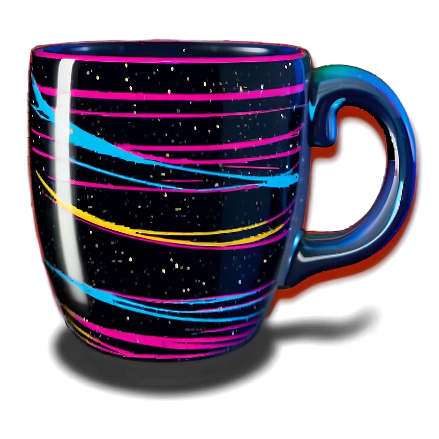 Retro Wave Mug Png 05242024