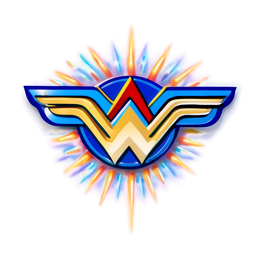 Retro Wonder Woman Logo Png Yyb18