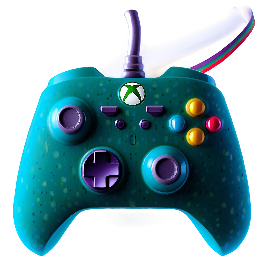 Retro Xbox Controller Style Png Tcb12