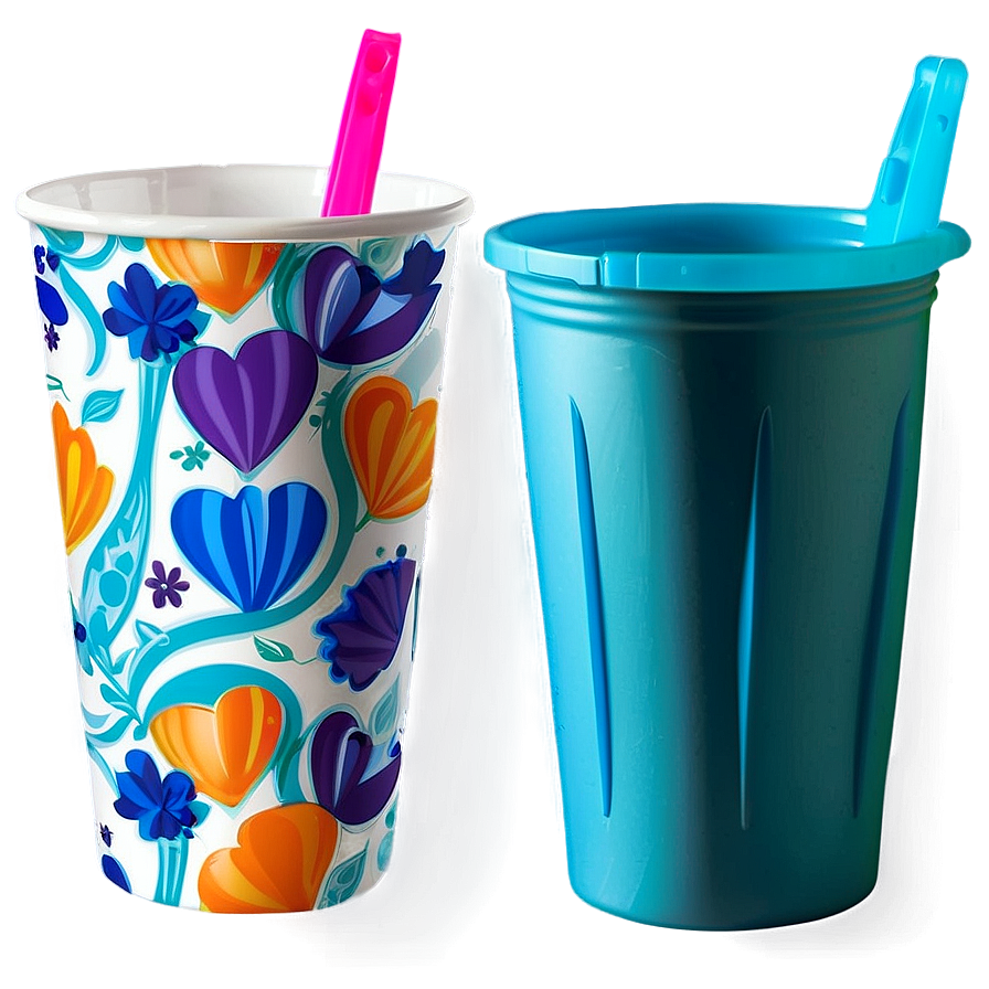 Reusable Plastic Cup Png 06132024