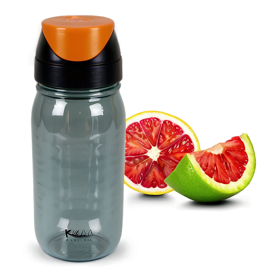 Reusable Water Bottle With Fruit Infuser Png 6