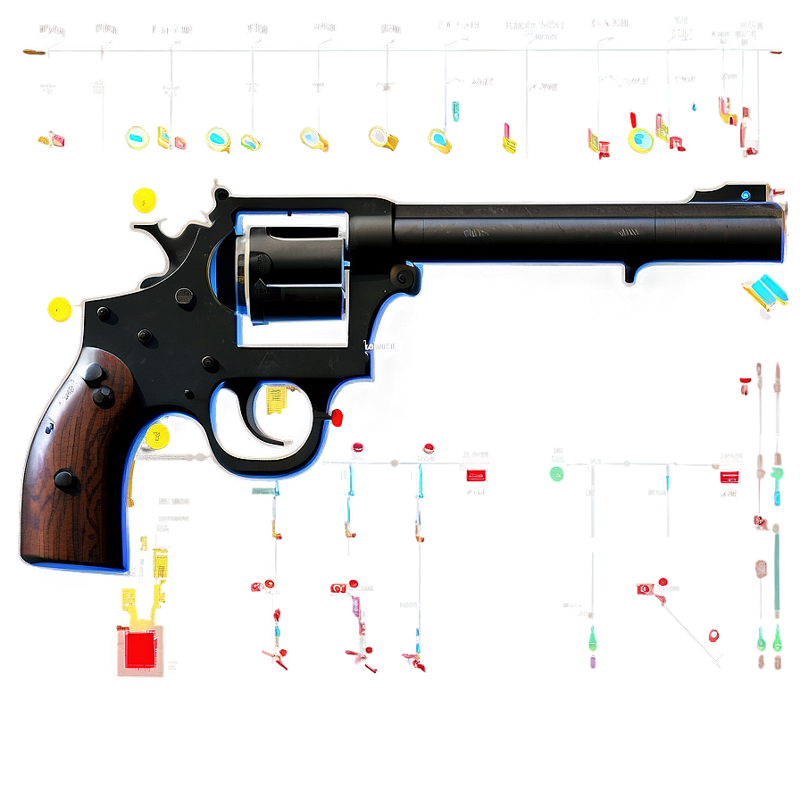 Revolver Patent Blueprint Png 71