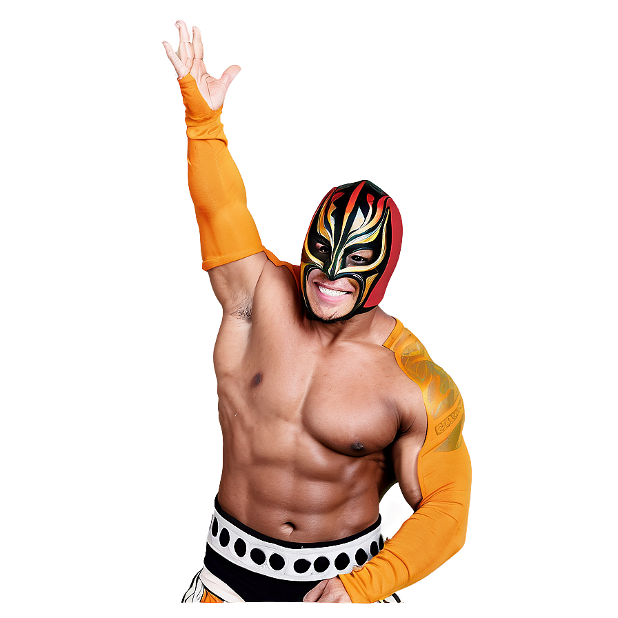 Rey_ Mysterio_ Celebratory_ Pose