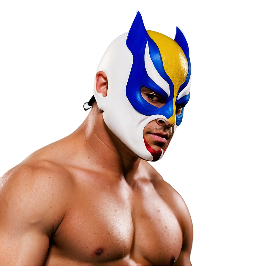 Rey Mysterio Iconic Face Paint Png 06122024