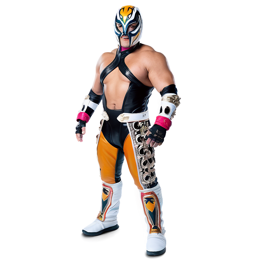 Rey_ Mysterio_ Luchador_ Pose