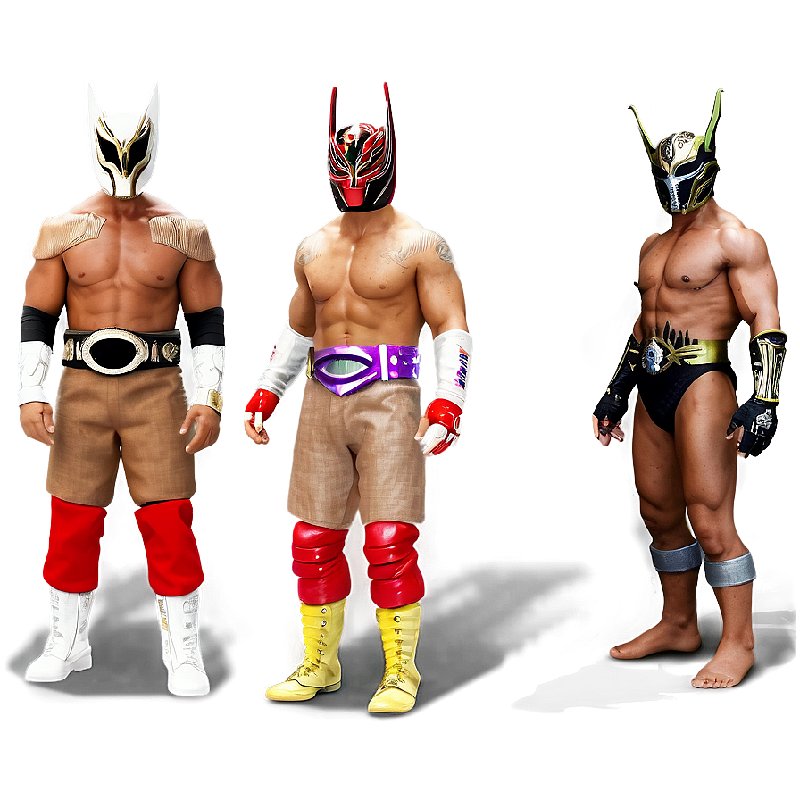 Rey_ Mysterio_ Various_ Costumes