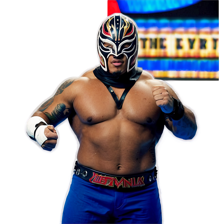 Rey Mysterio Wrestlemania Moment Png Ujb