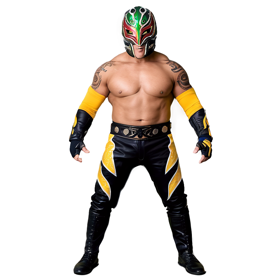 Rey_ Mysterio_ Wrestling_ Pose