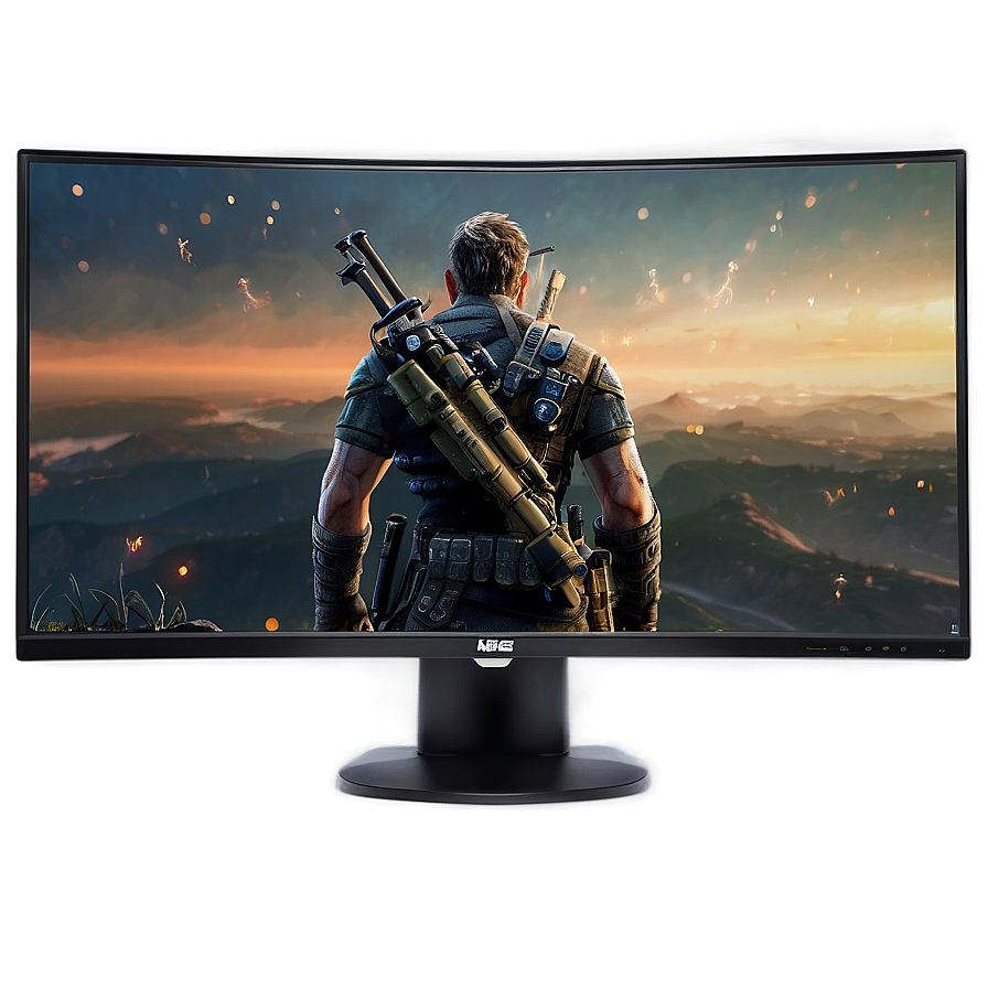 Rgb Gaming Monitor Png Ify26