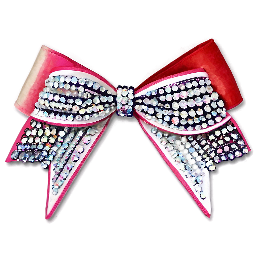 Rhinestone Cheer Bow Png 33