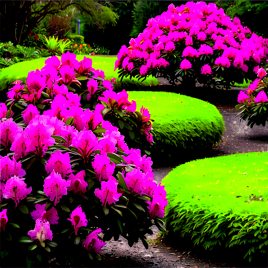 Rhododendron Garden Png Uey95