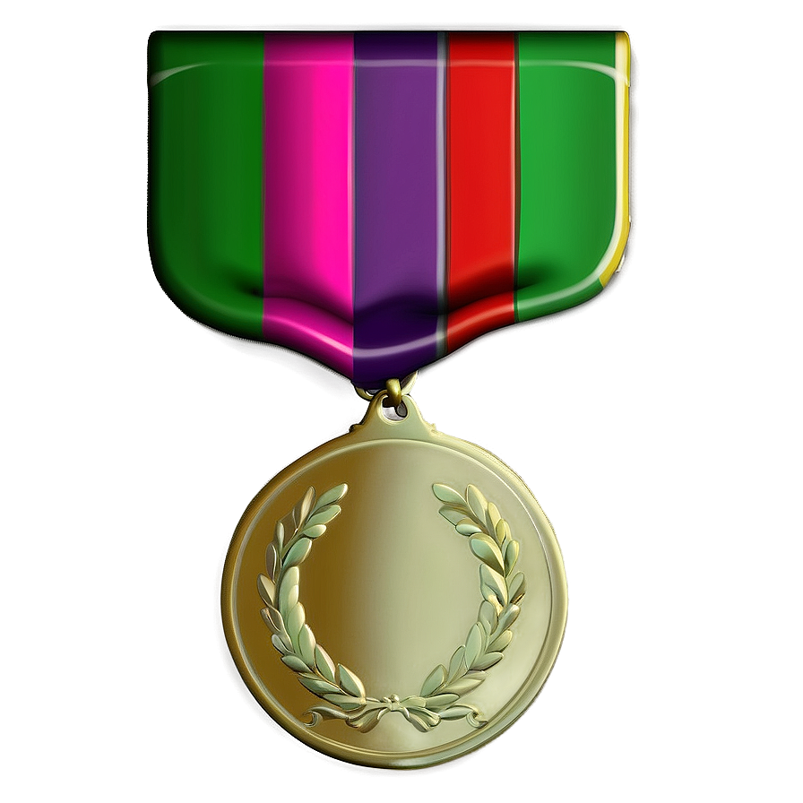 Ribbon Medal Png 42