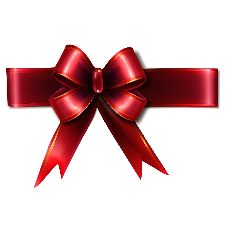 Ribbon Red Bow Png Tel95