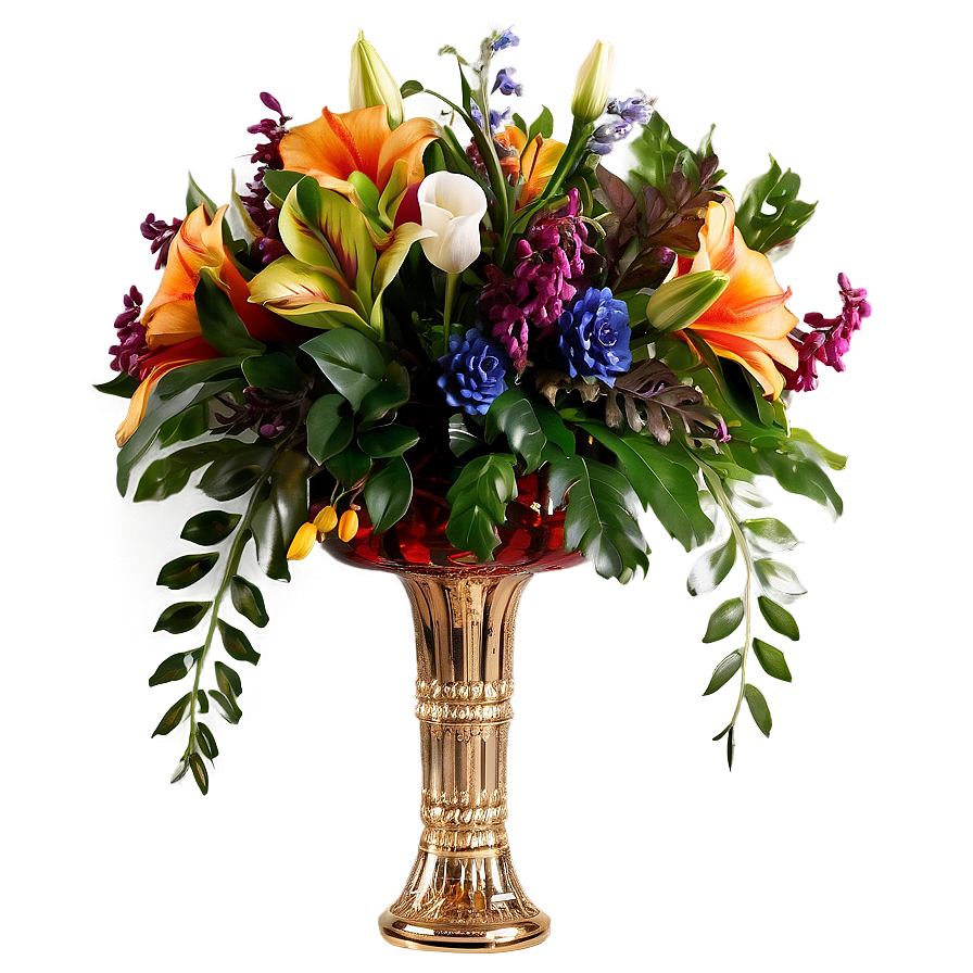 Rich Floral Arrangement Png 06252024