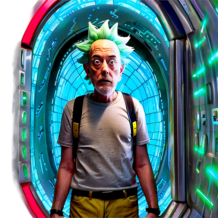 Rick And Morty Portal Escape Png 06122024