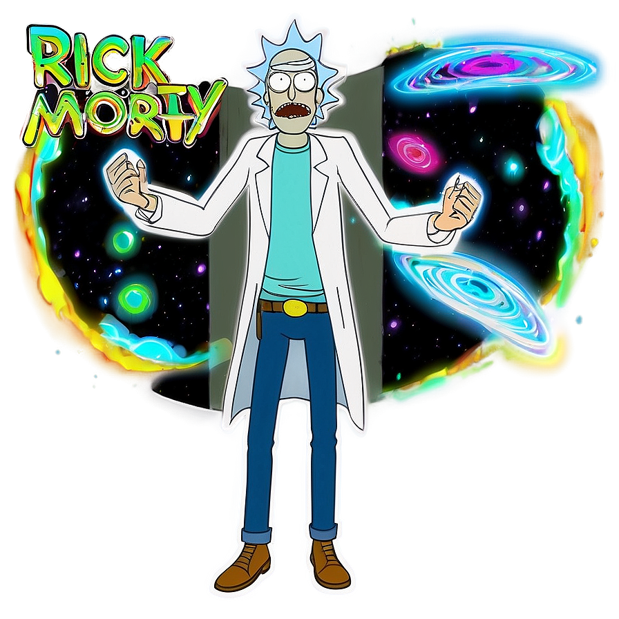 Rick And Morty Portal Jump Png Kih41