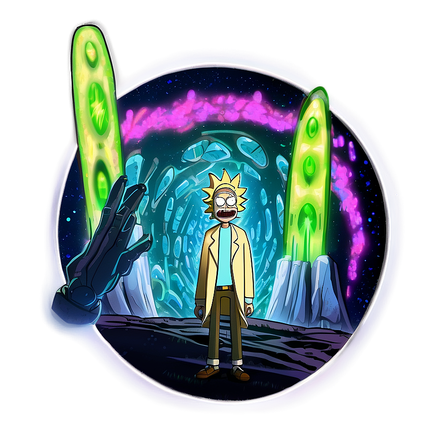 Rick And Morty Portal To The Unknown Png Nso