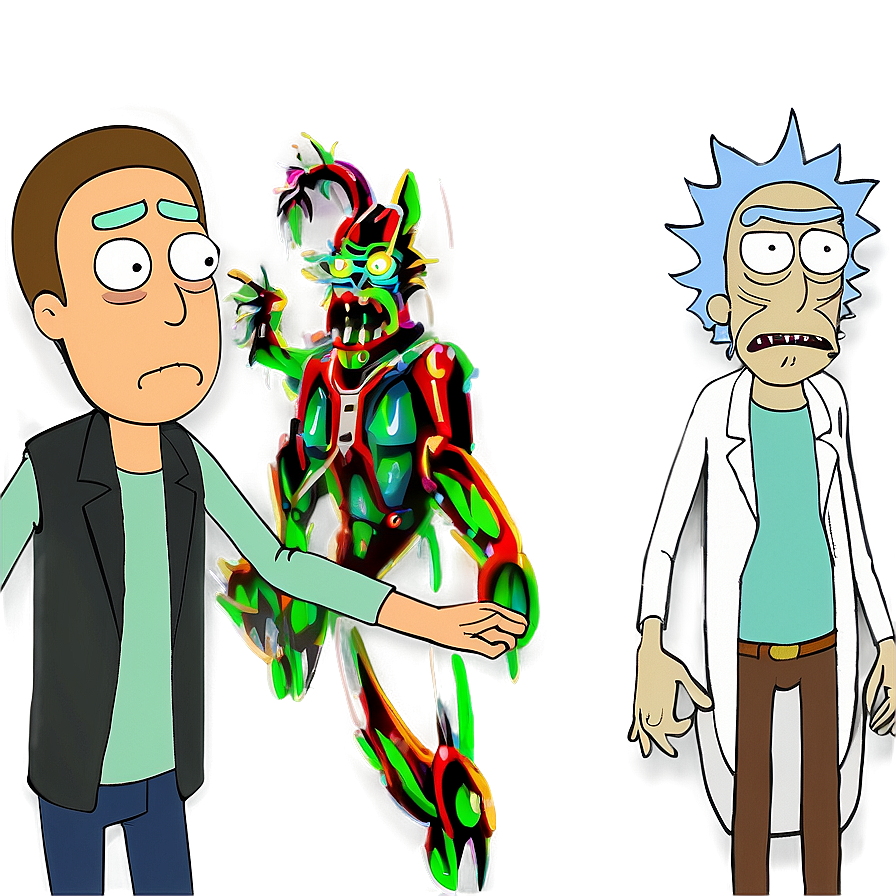 Rick And Morty Scene Png Qkh56