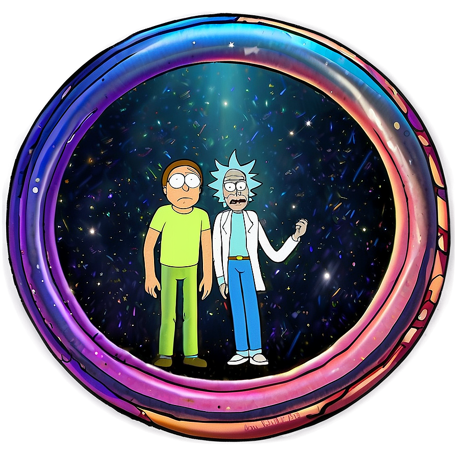 Rick And Morty Space Portal Png Npc