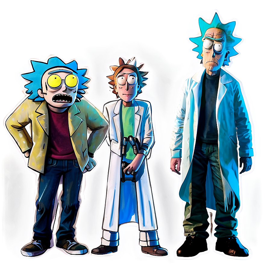 Rick With Morty Png Rwn