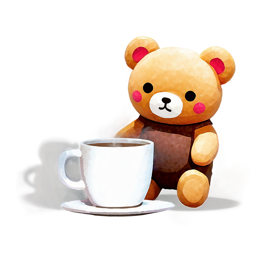 Rilakkuma And Coffee Png 05062024