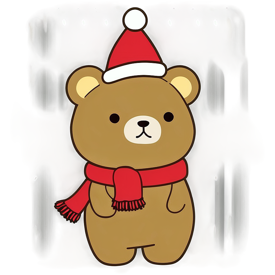 Rilakkuma Christmas Png 05062024