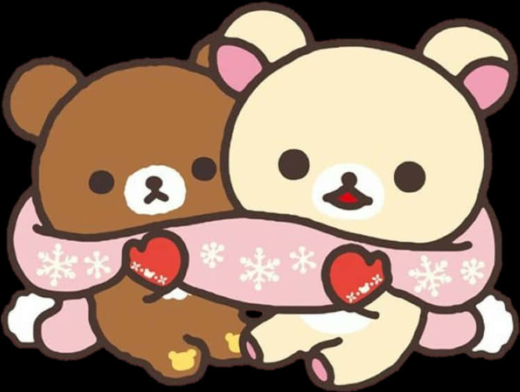 Rilakkumaand Korilakkuma Winter Hug