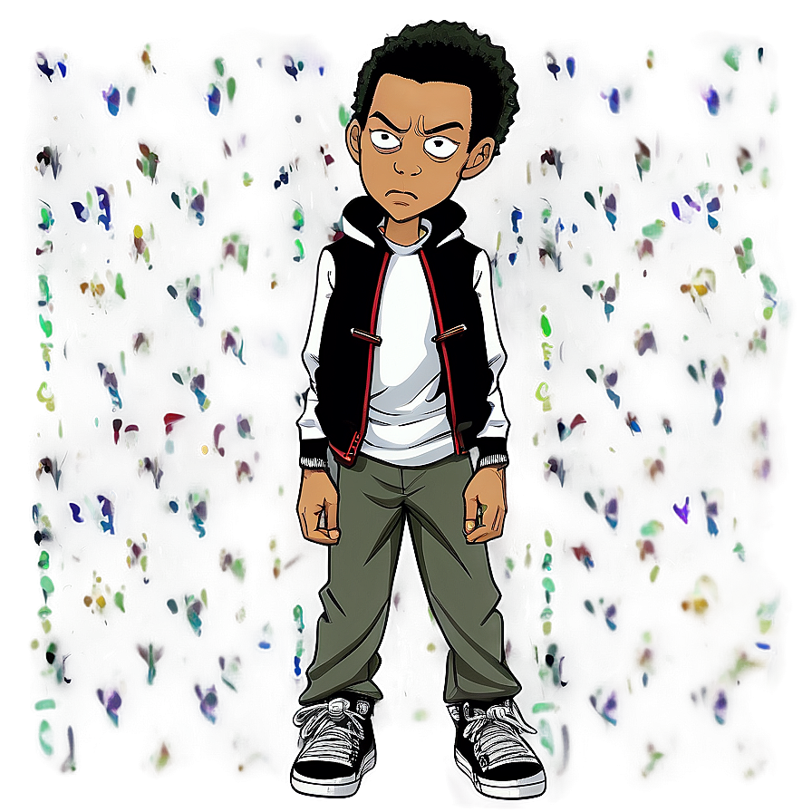 Riley Freeman Boondocks Cartoon Png 98