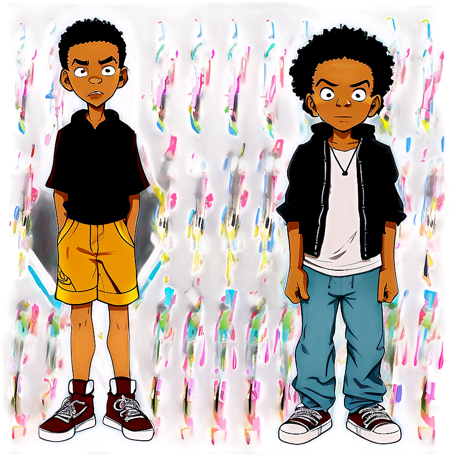 Riley Freeman Boondocks Fan Art Png Cxi92