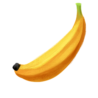 Ripe Banana Illustration