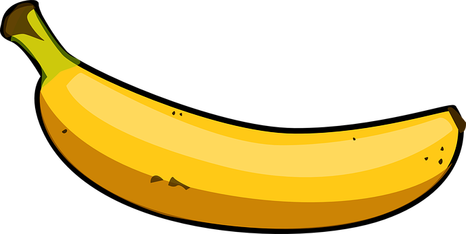 Ripe Banana Vector Illustration