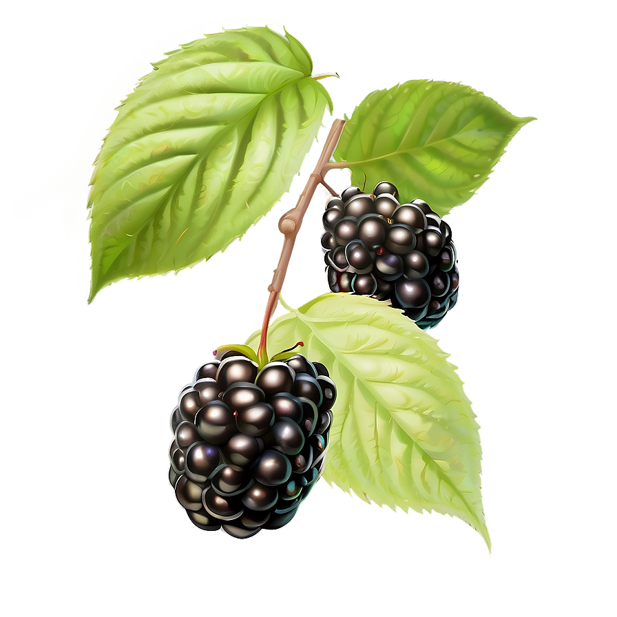 Ripe Blackberry Fruit Png 05232024