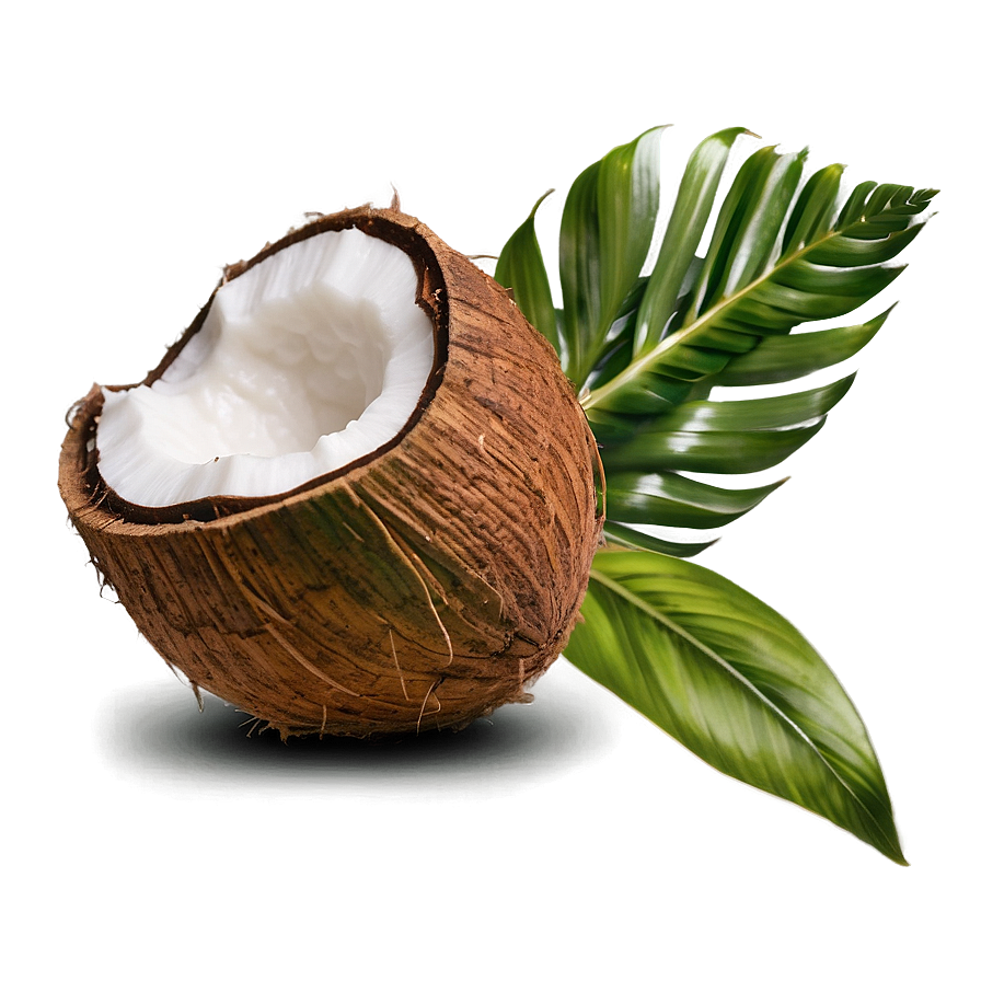 Ripe Coconut Cluster Png 05242024