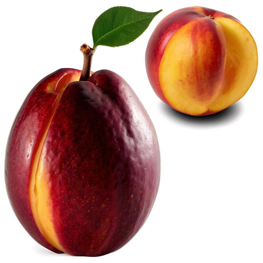 Ripe Nectarine Fruit Png Obl79