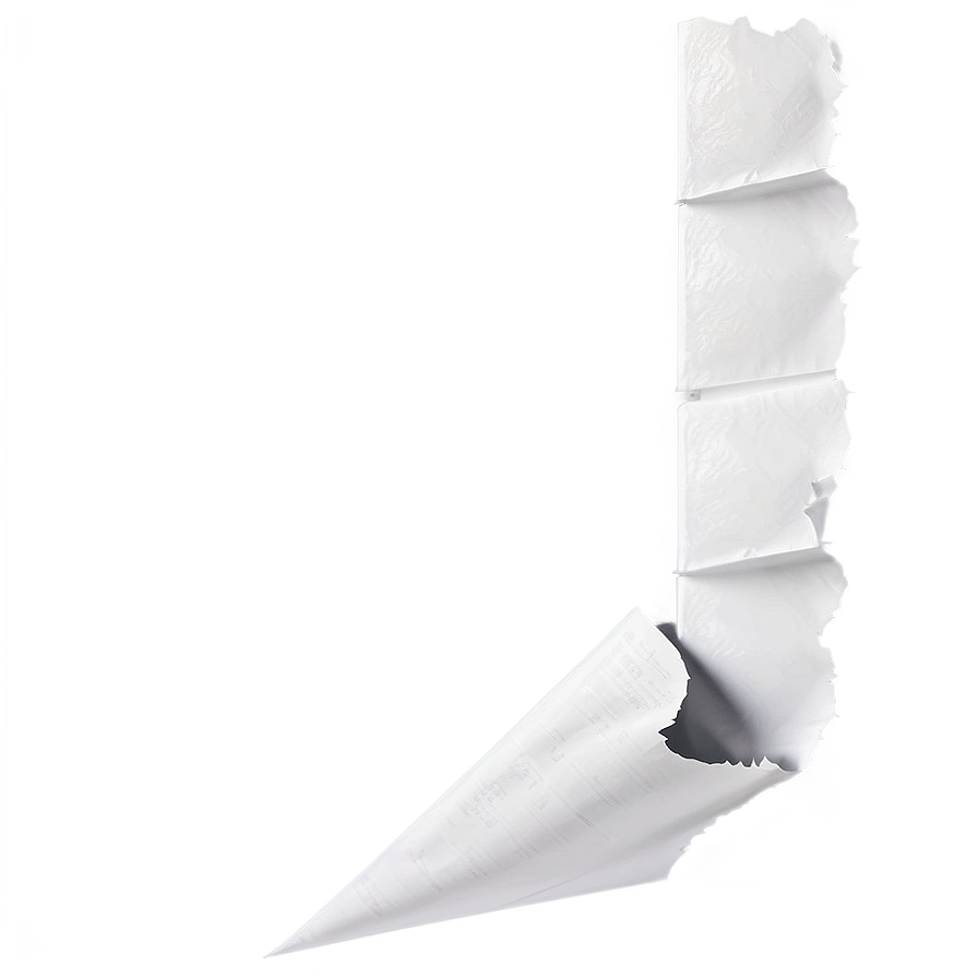 Ripped Paper Corner Png 1