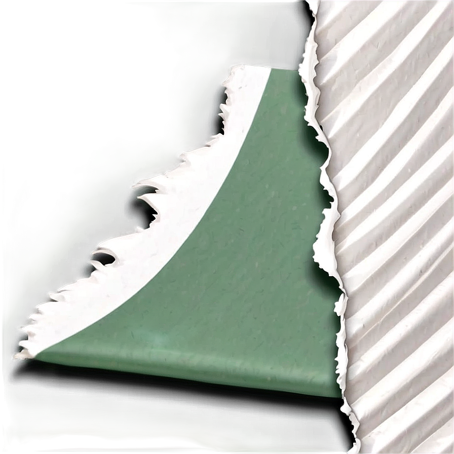 Ripped Paper Corner Png Kmk